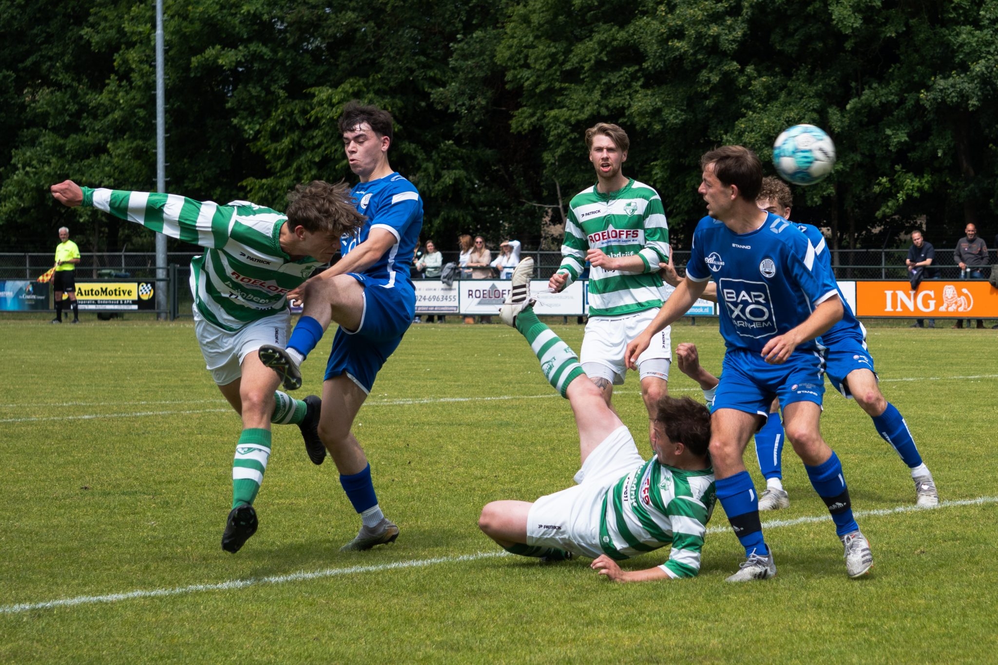 Overtuigende zege bij SVHA zet Eendracht ’30 op poleposition voor het kampioenschap