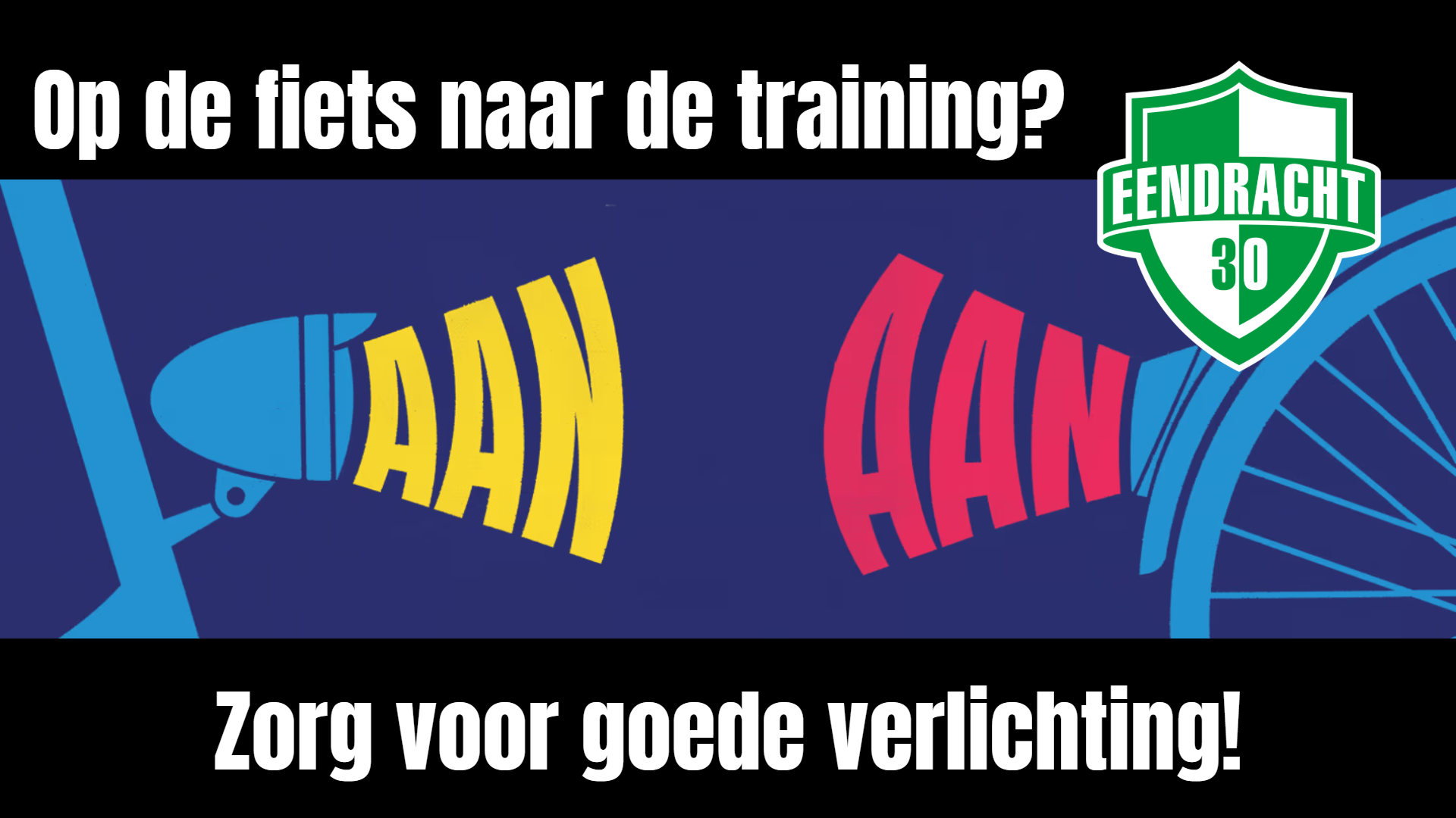 Laat je zien in het donker!